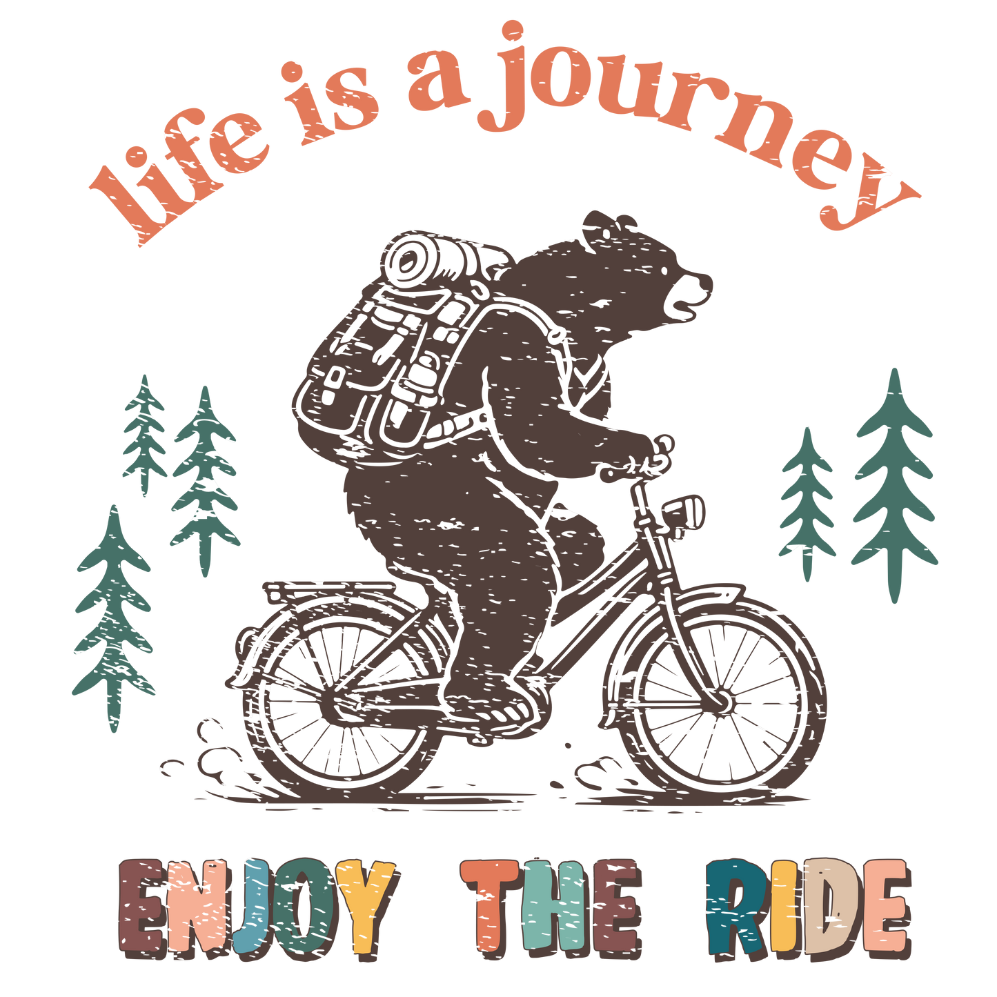 Enjoy the ride DTF Transfer