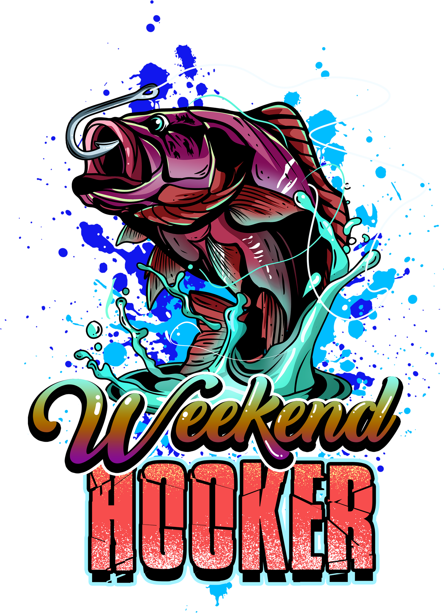 Weekend hooker DTF Transfer