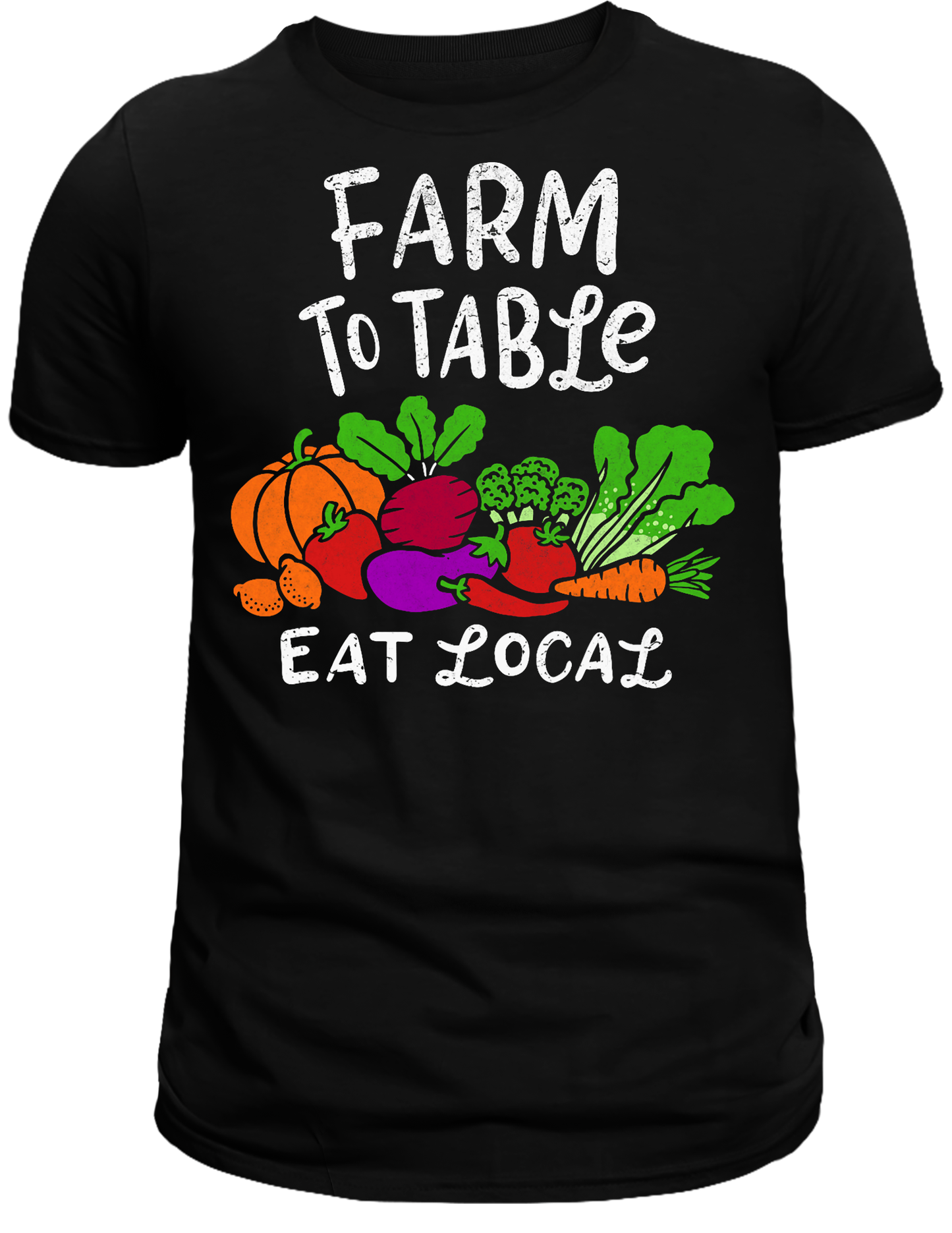 Farm to Table, eat local DTF Transfer