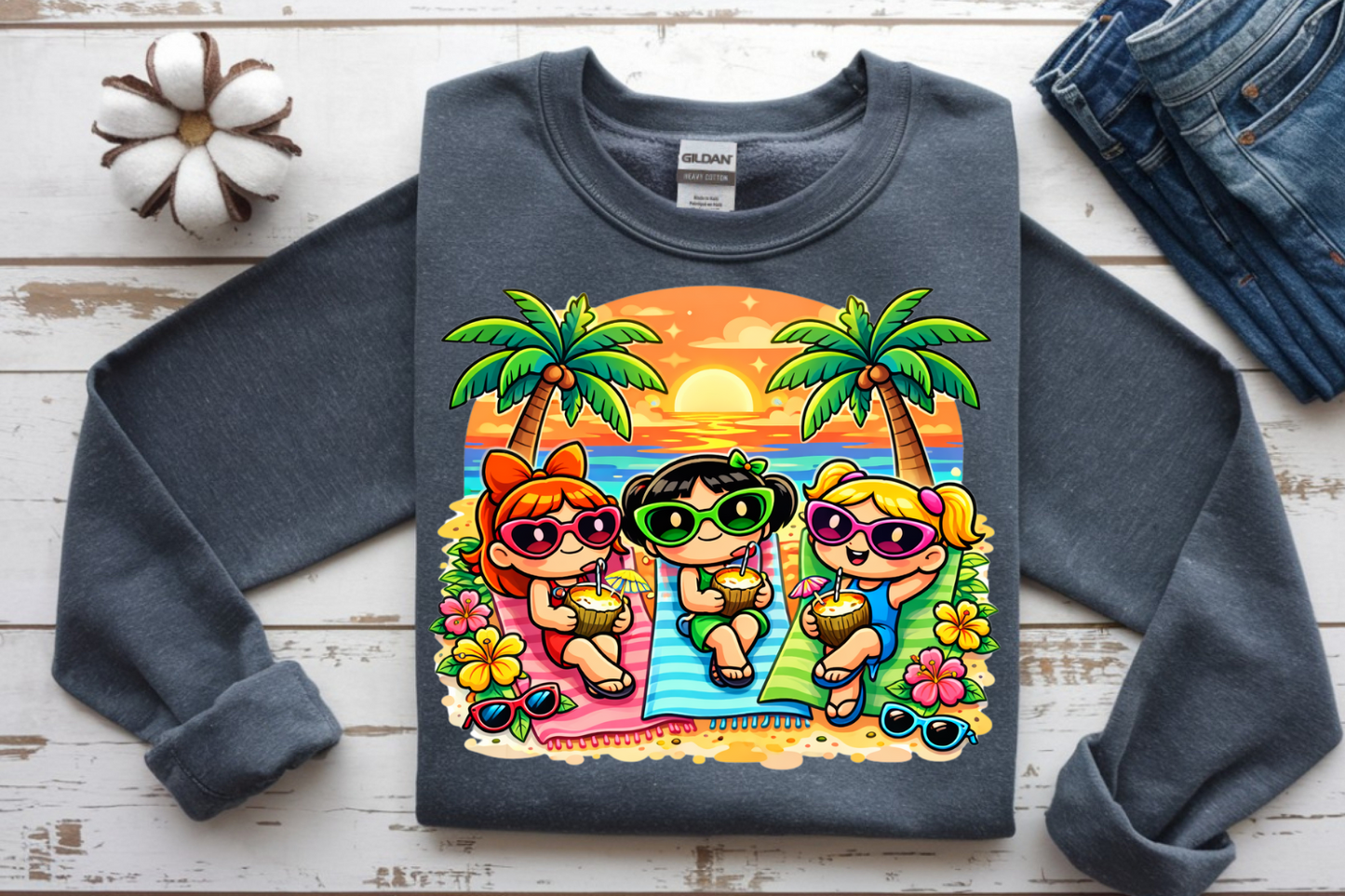Powerpuff Girls DTF Transfer