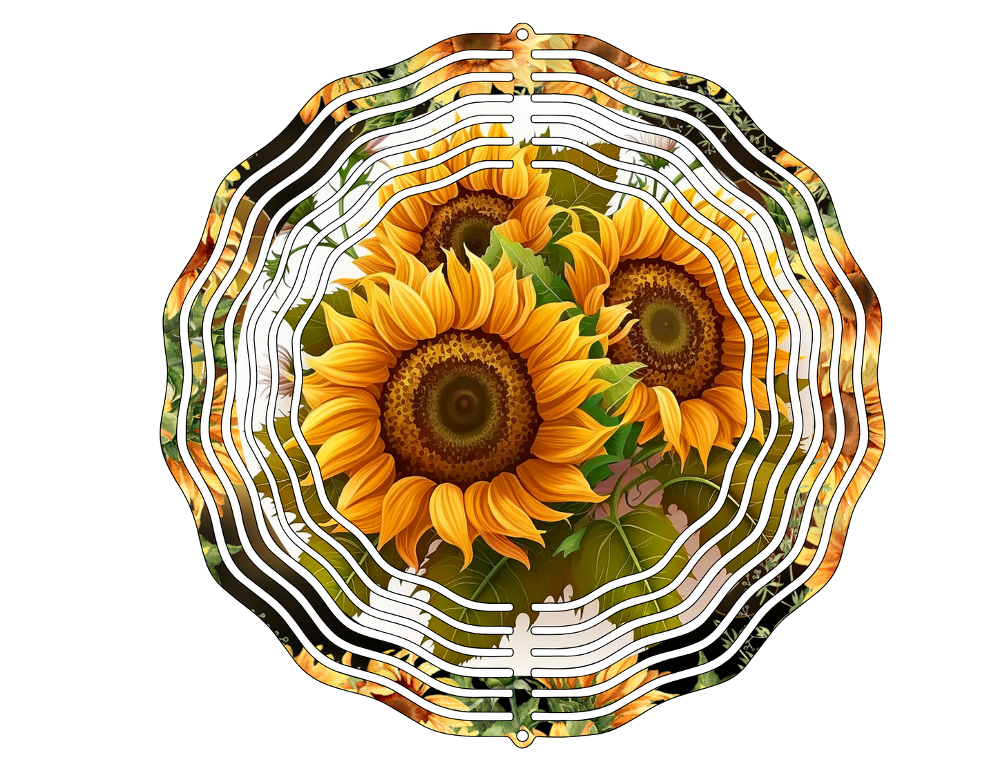 Sunflowers Wind Spinner