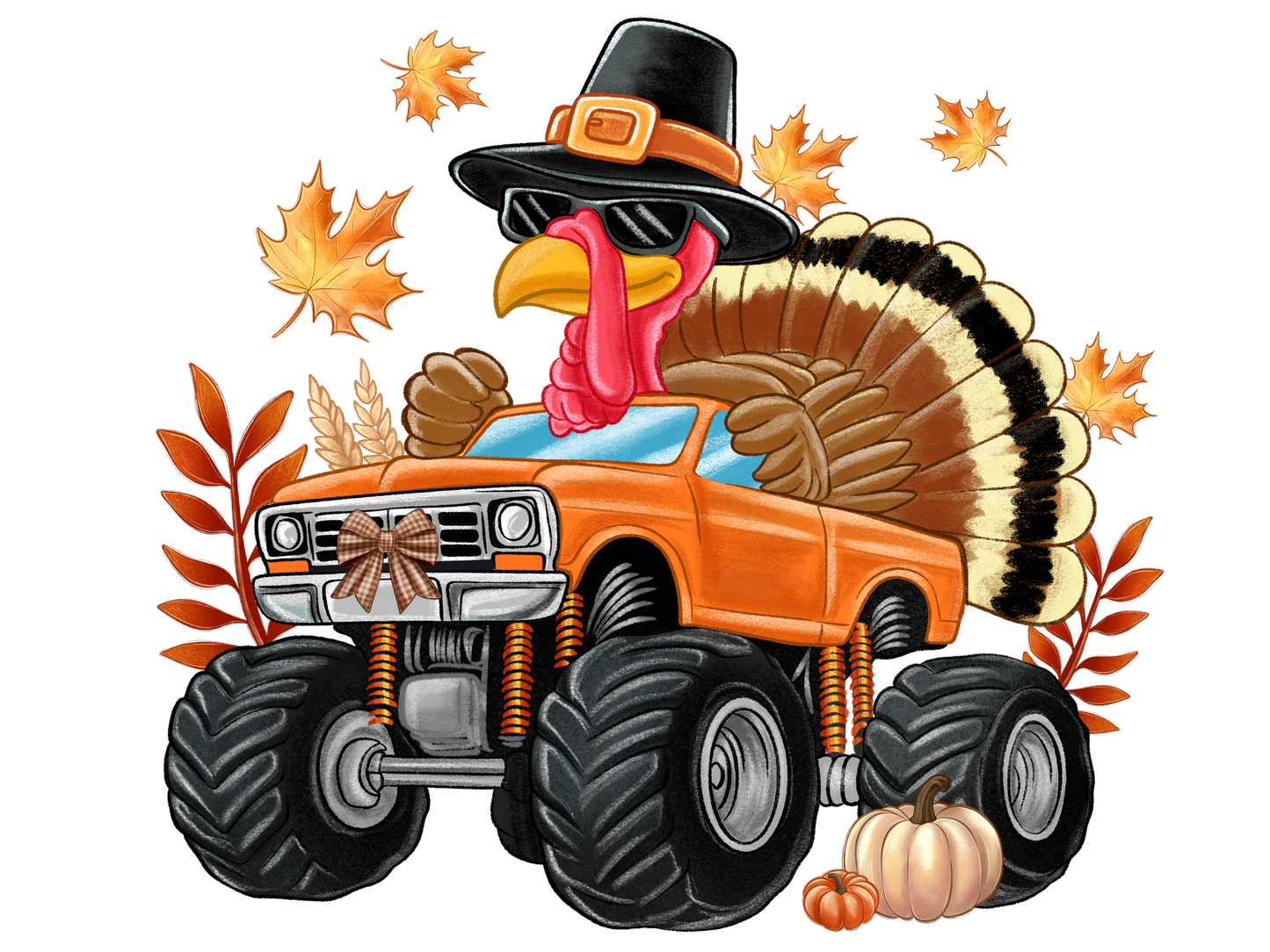 Turkey Day DTF Transfer