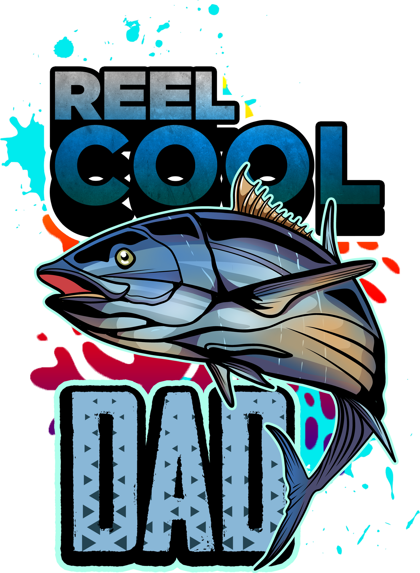 Reel cool dad DTF Transfer
