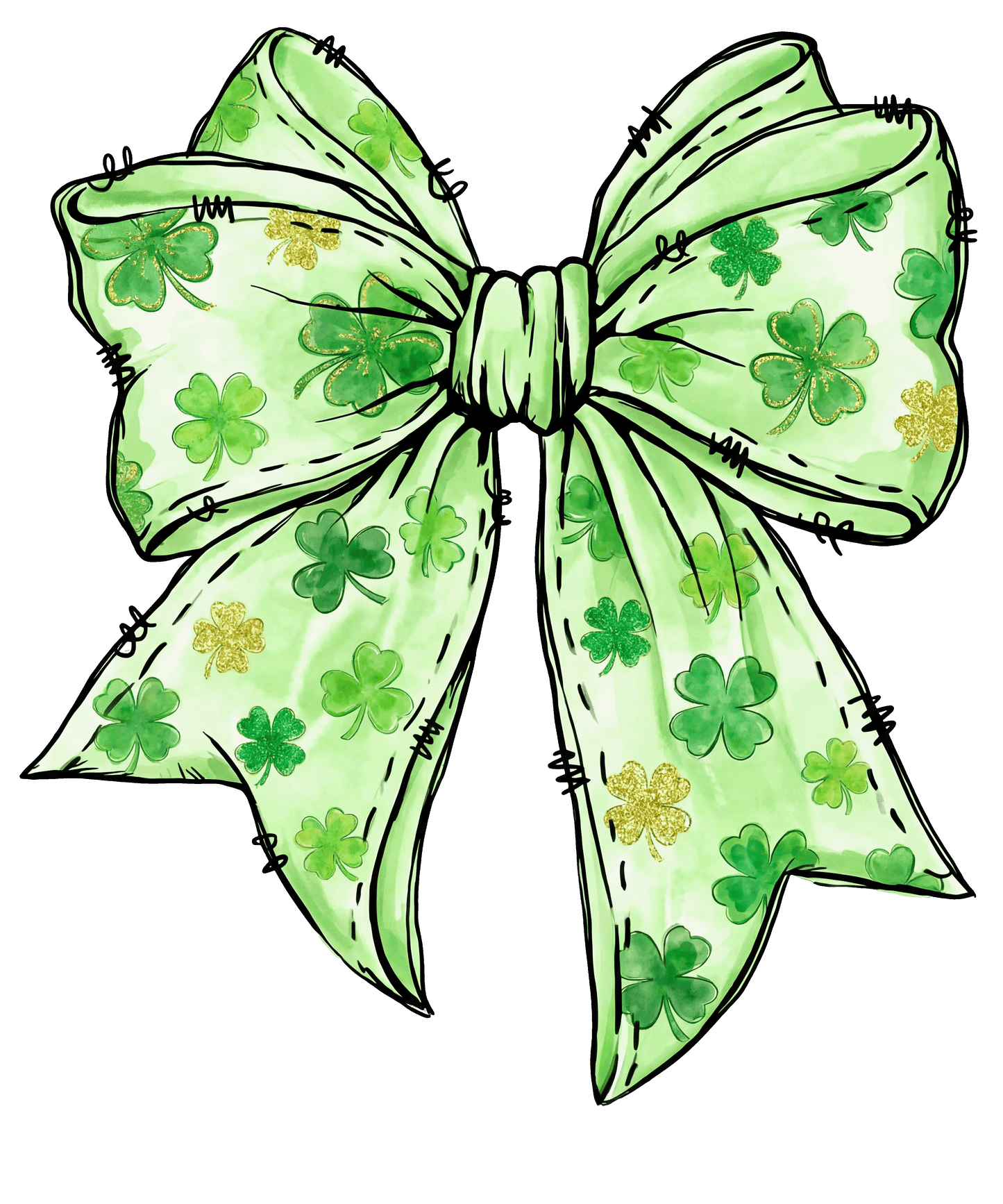 Lucky Bow DTF Transfer