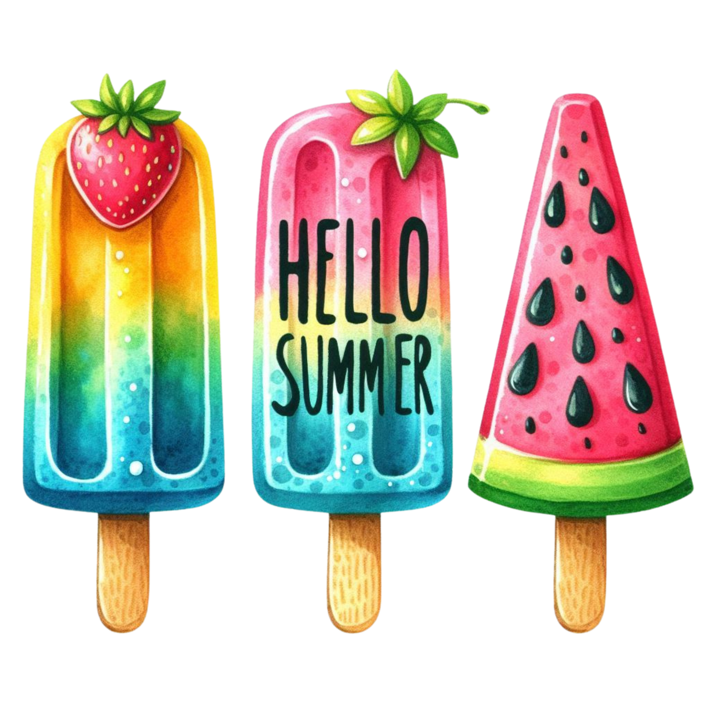 Hello Summer DTF Transfer
