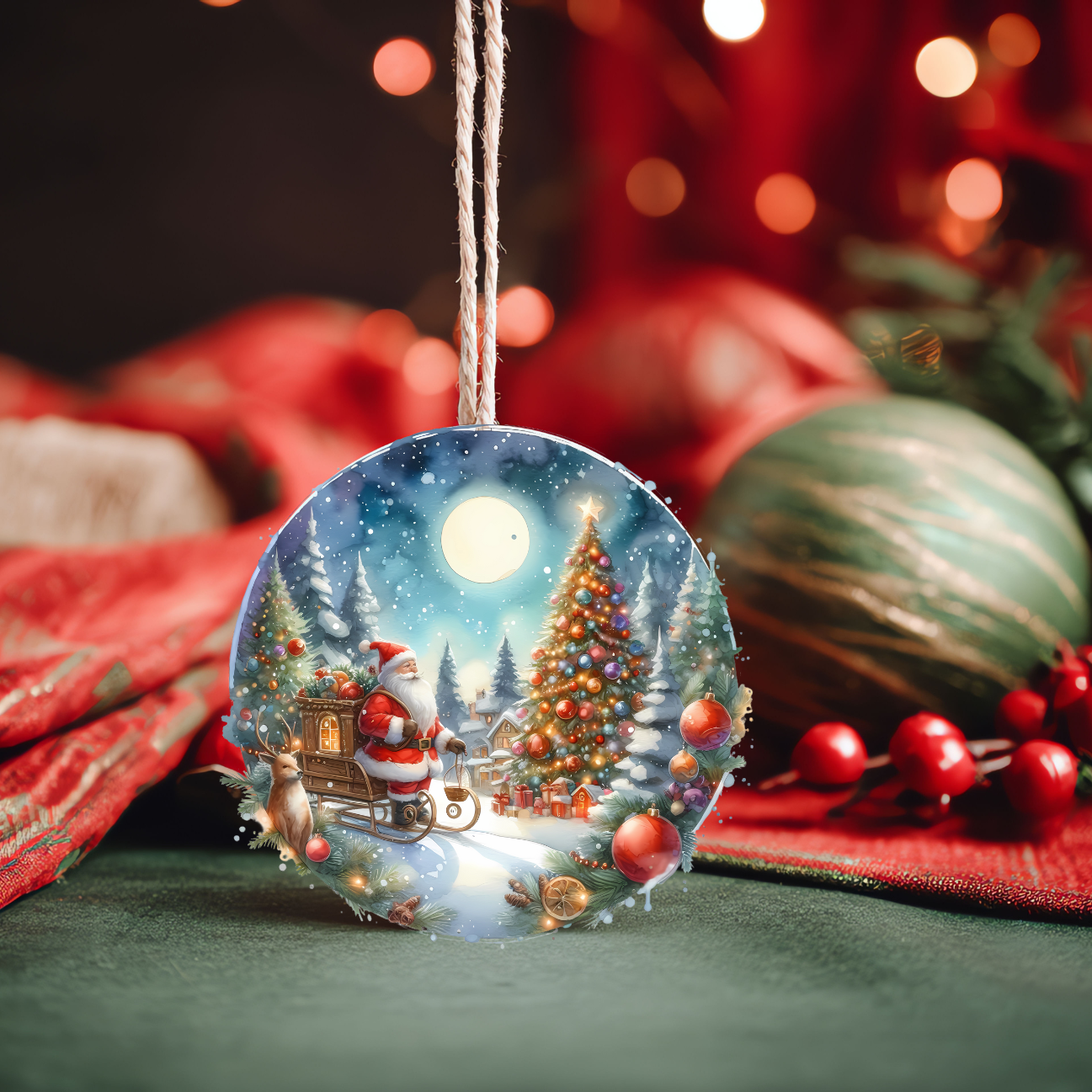 Ceramic Christmas Ornament