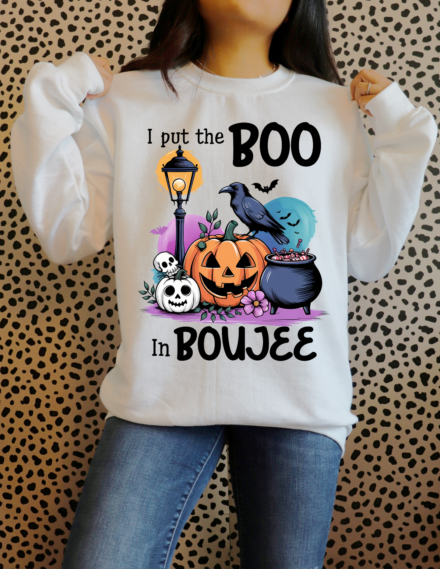 I put the BOO in Boujee DTF Transfer