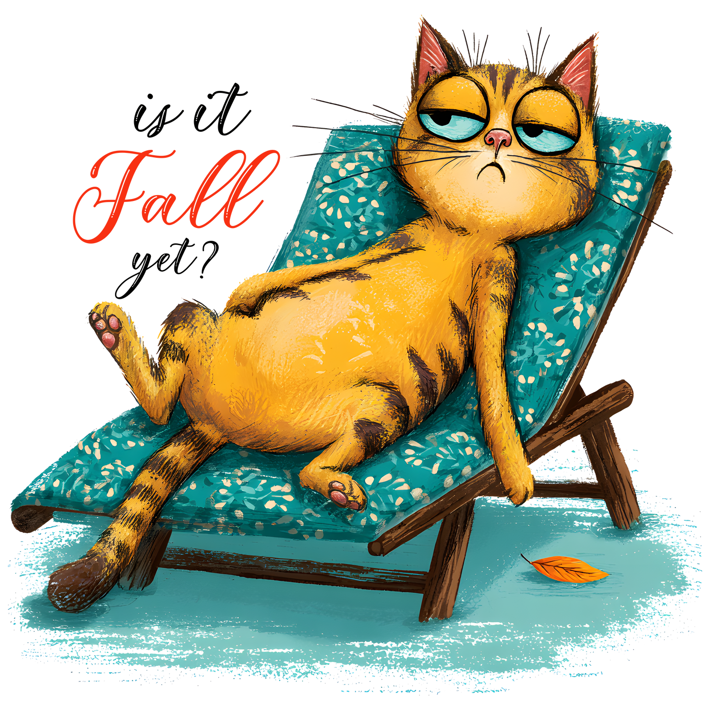 Isit Fall Yet? DTF Transfer