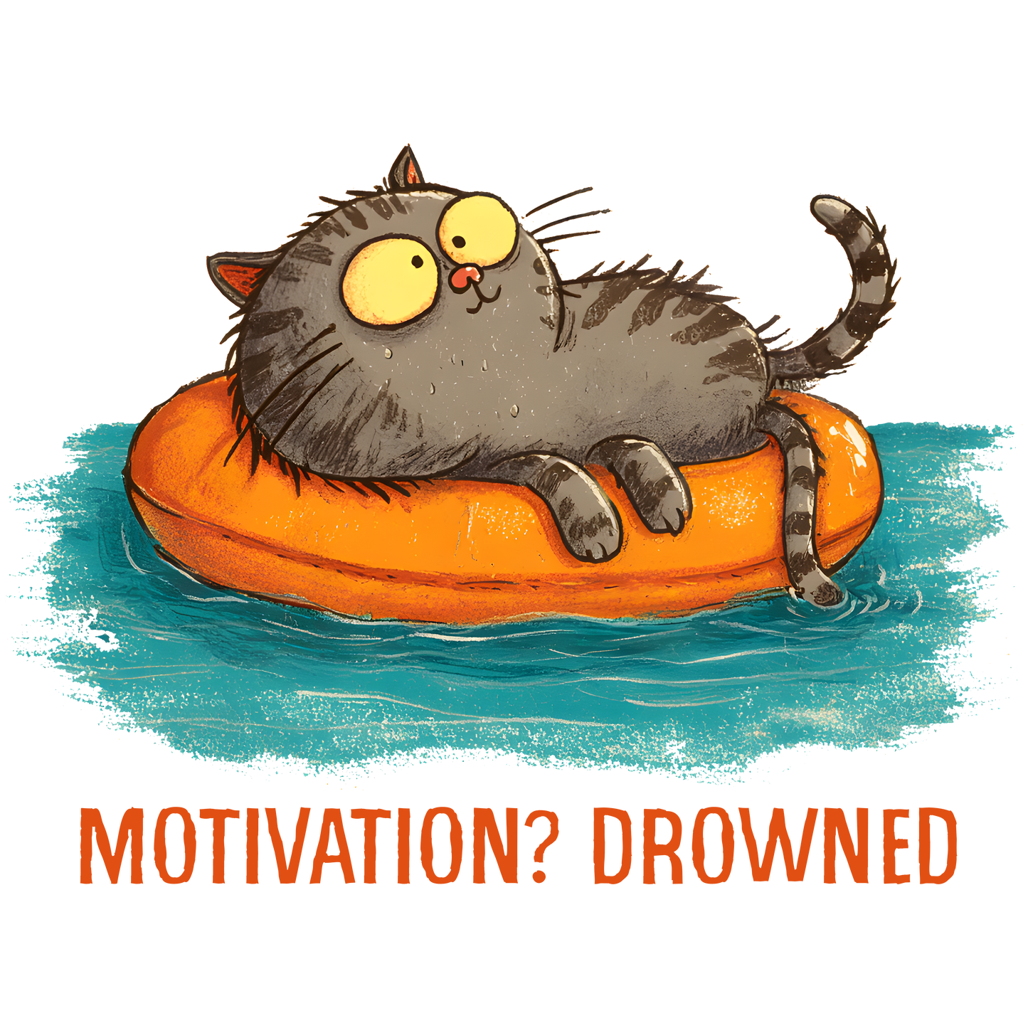Motivation? Drowned DTF Transfer