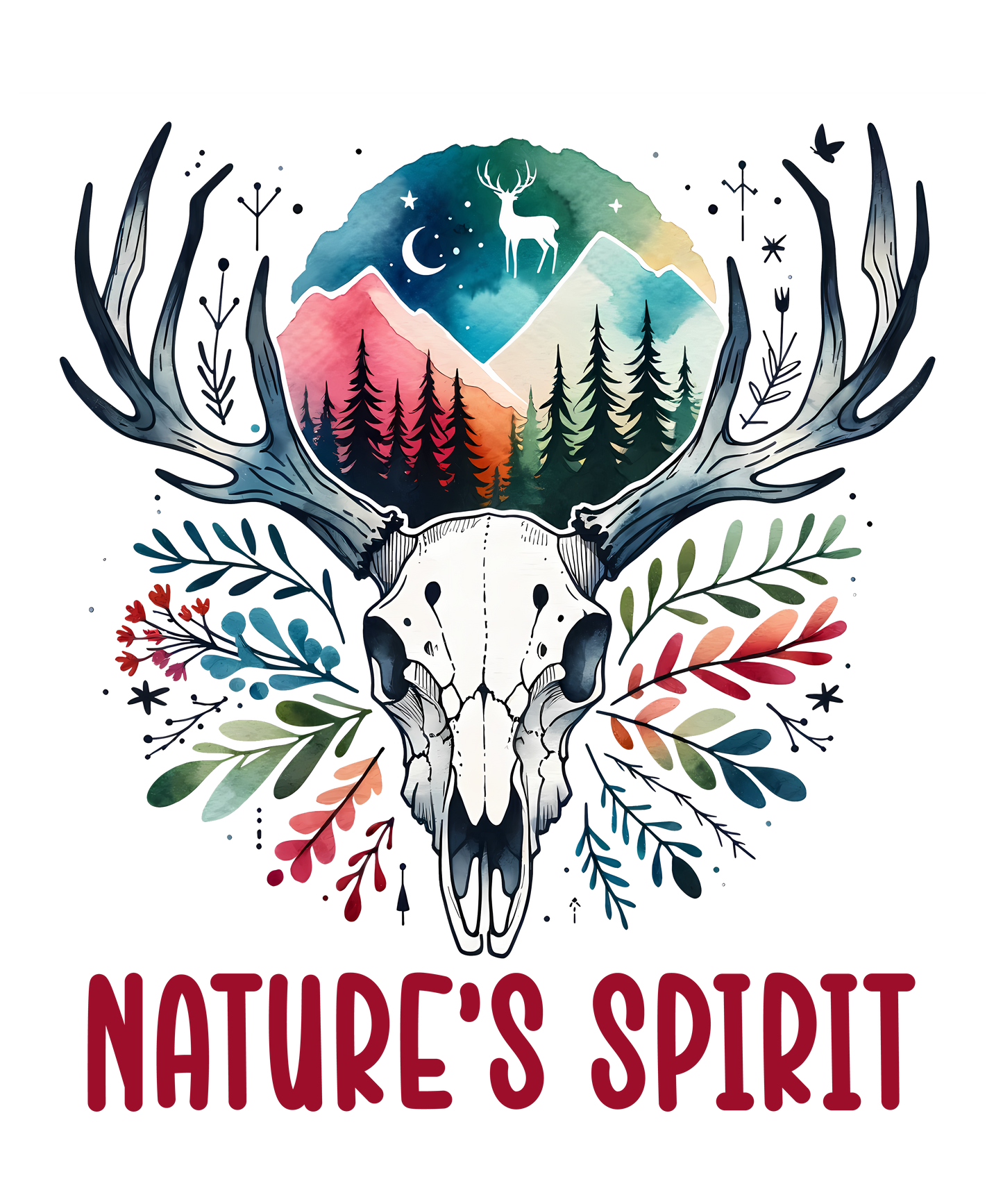 Nature's Spirit 2 DTF Transfer
