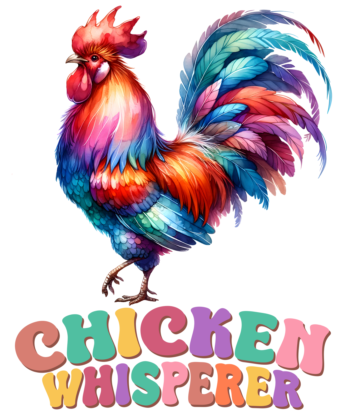 Chicken Whisperer DTF Transfer