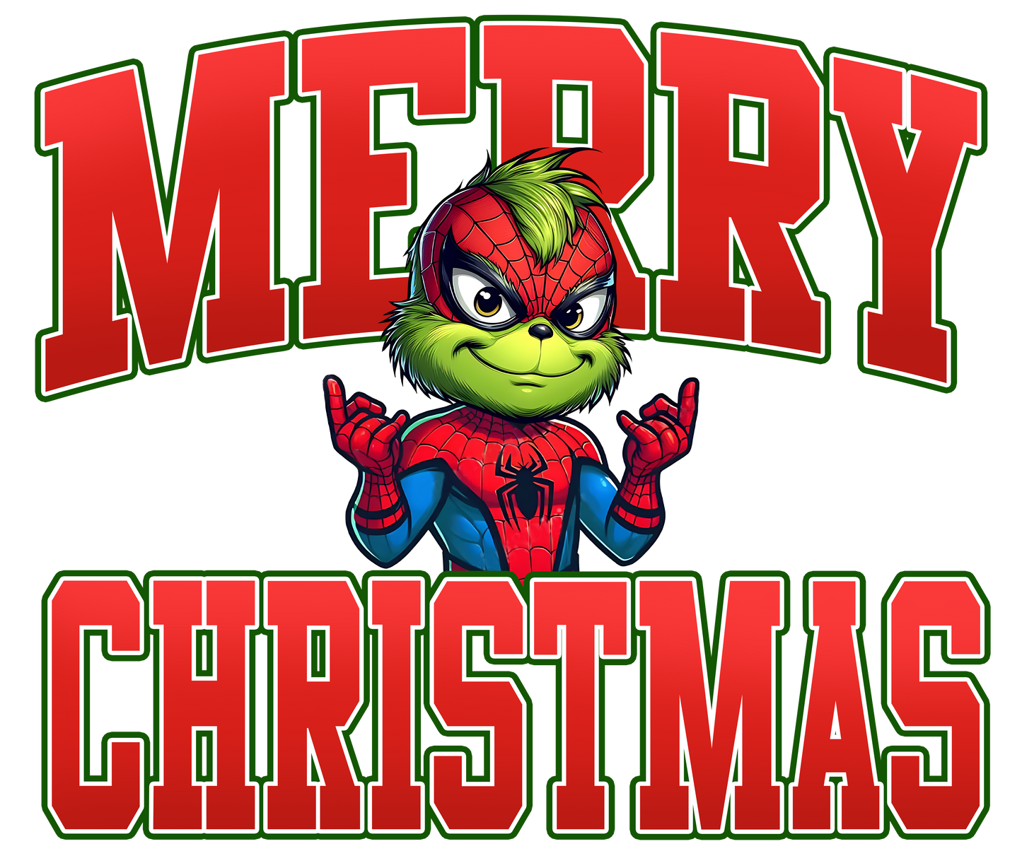 Merry Christmas DTF Transfer