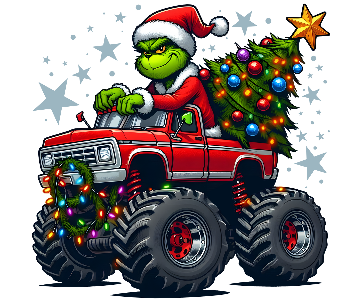 Grinchmas DTF Transfer