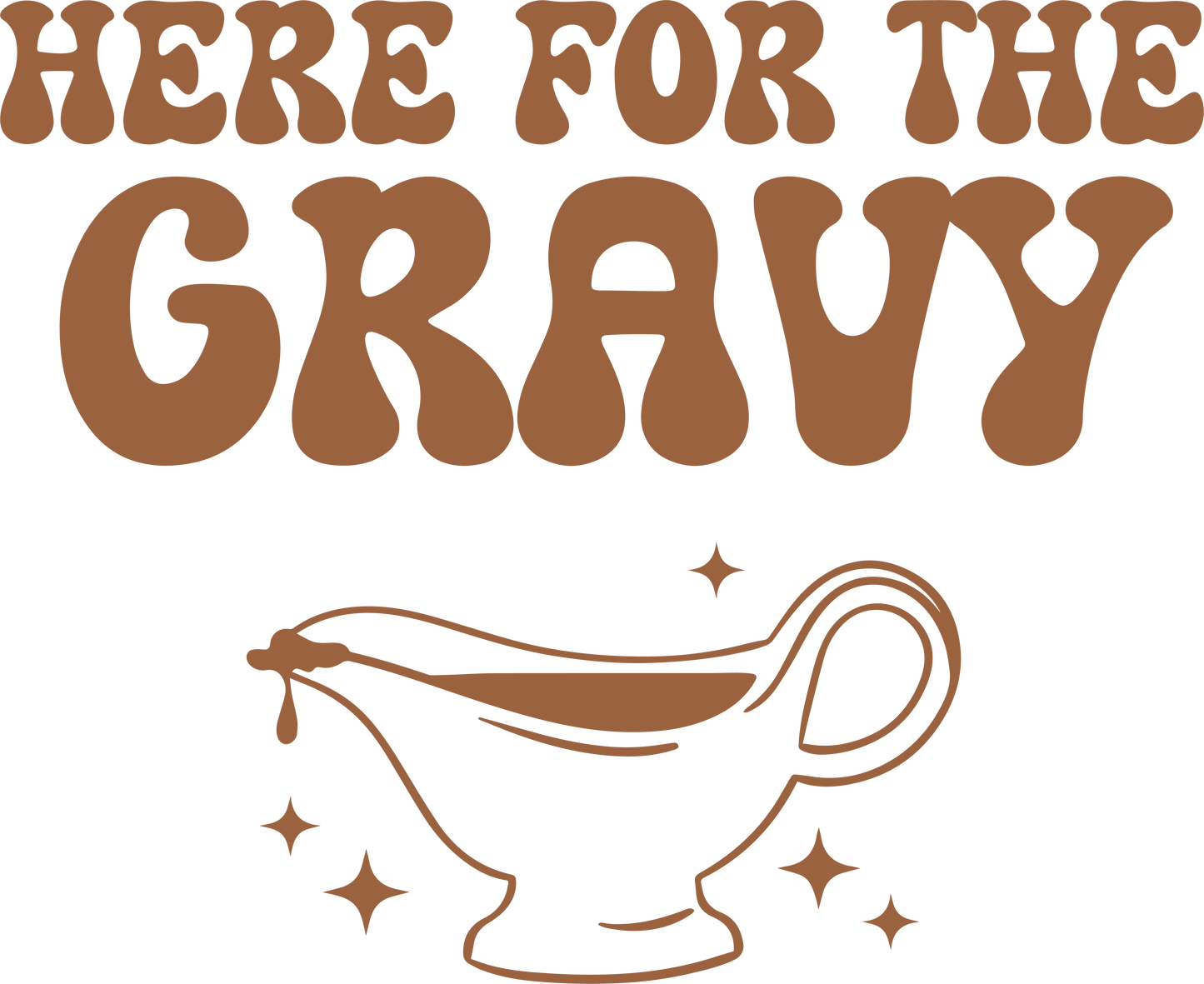 Here for the Gravy DTF Transfer