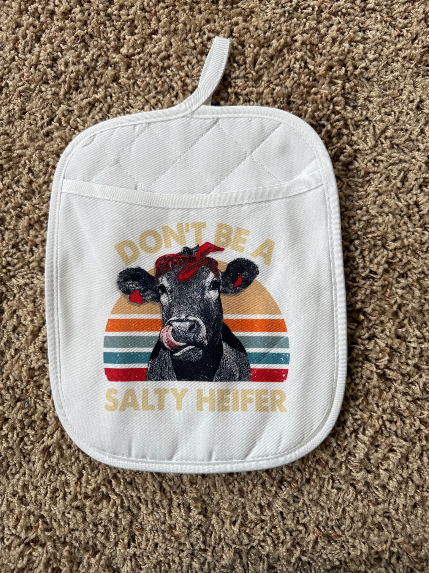 Cow lovers Pot Holder