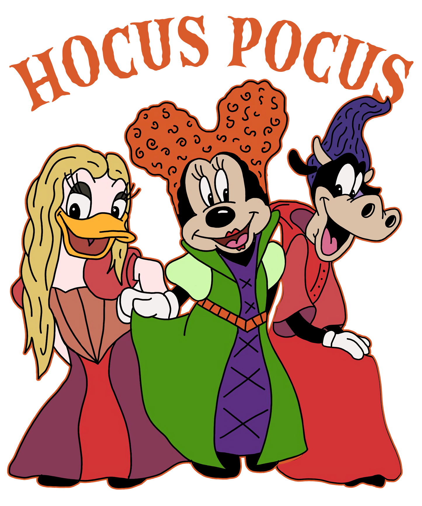 Disney Hocus Pocus DTF Transfer