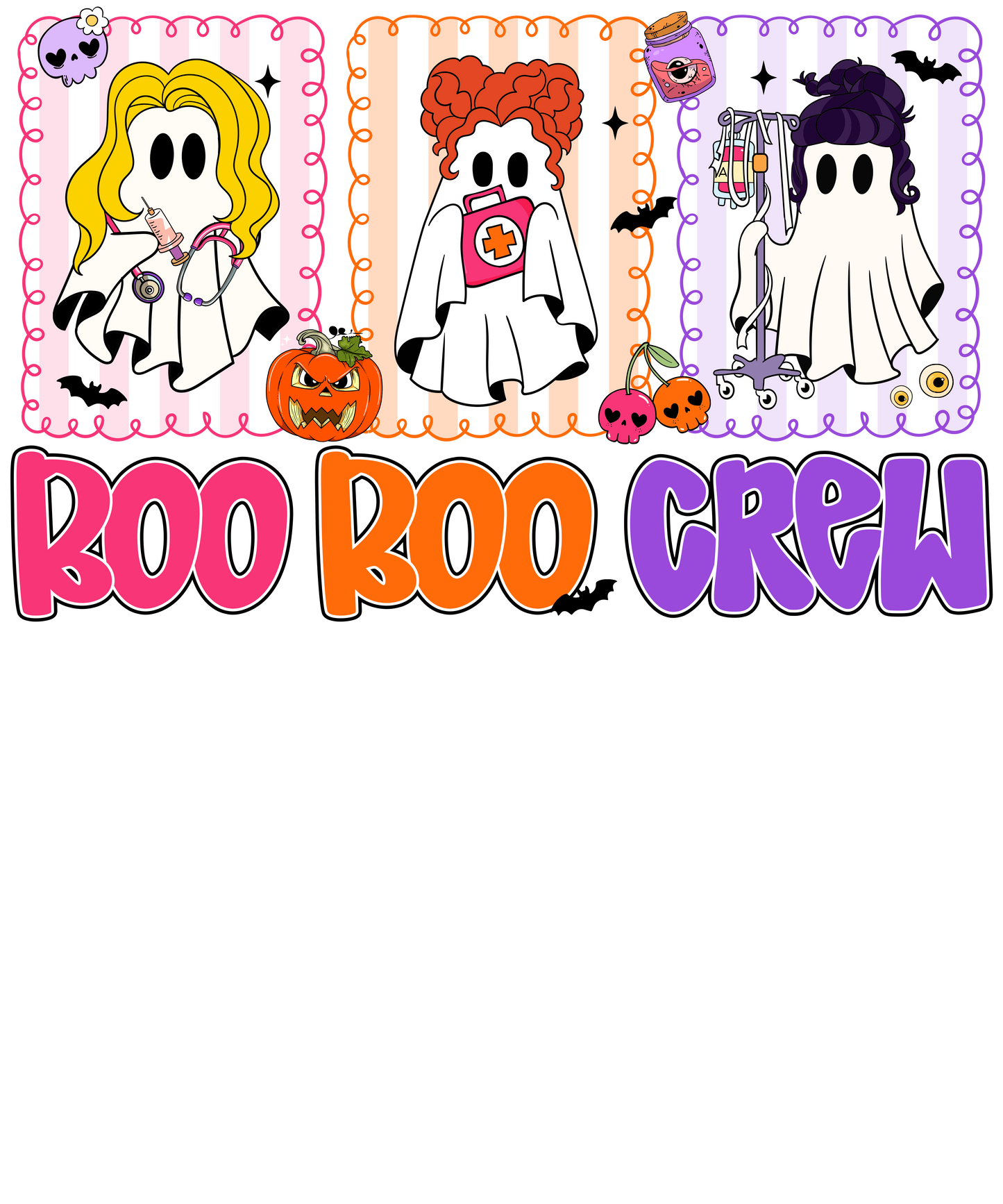 Boo Boo Crew DTF Transfer