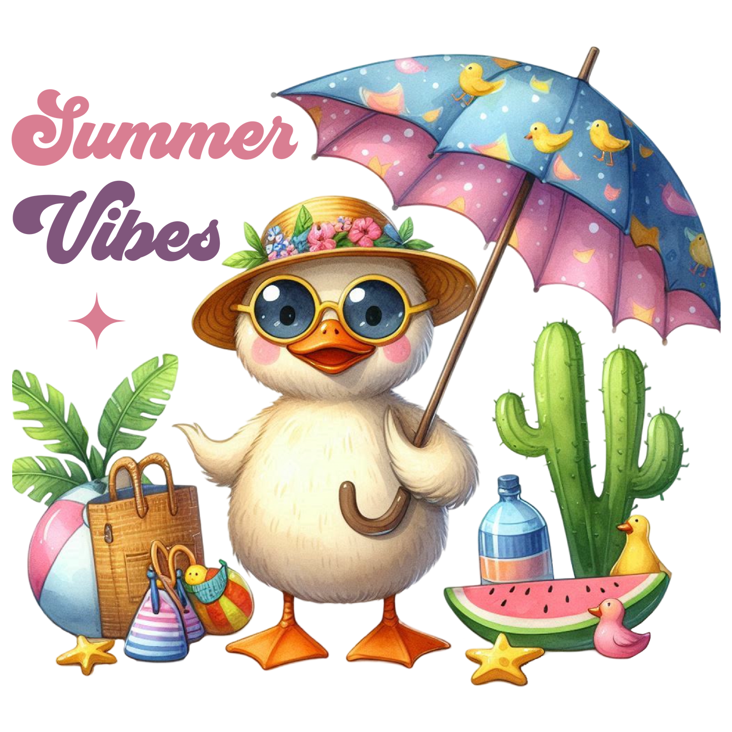 Summer vibes DTF Transfer