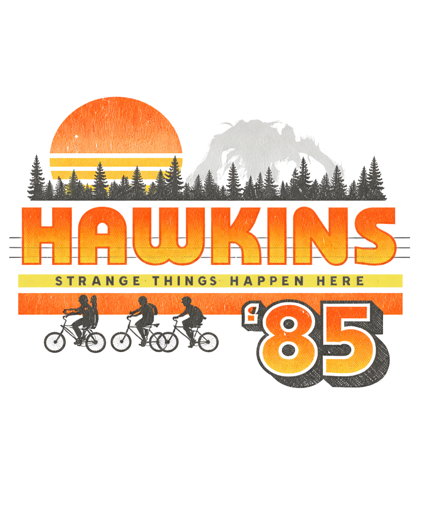 Hawkins '85 DTF Transfer