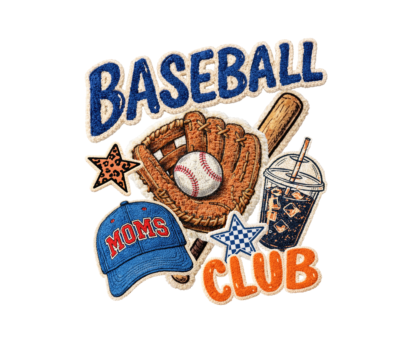 Baseball club DTF Transfer