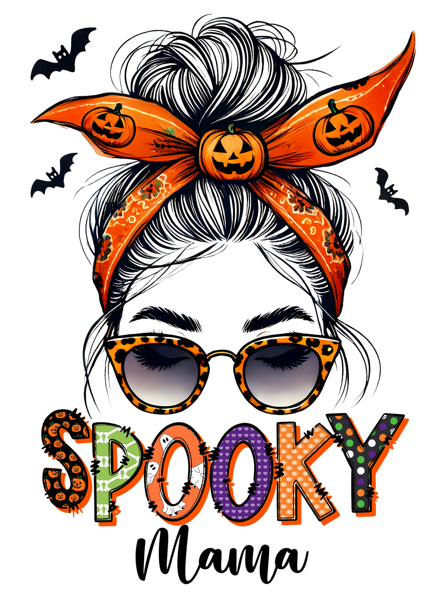 Spooky Mama DTF Transfer