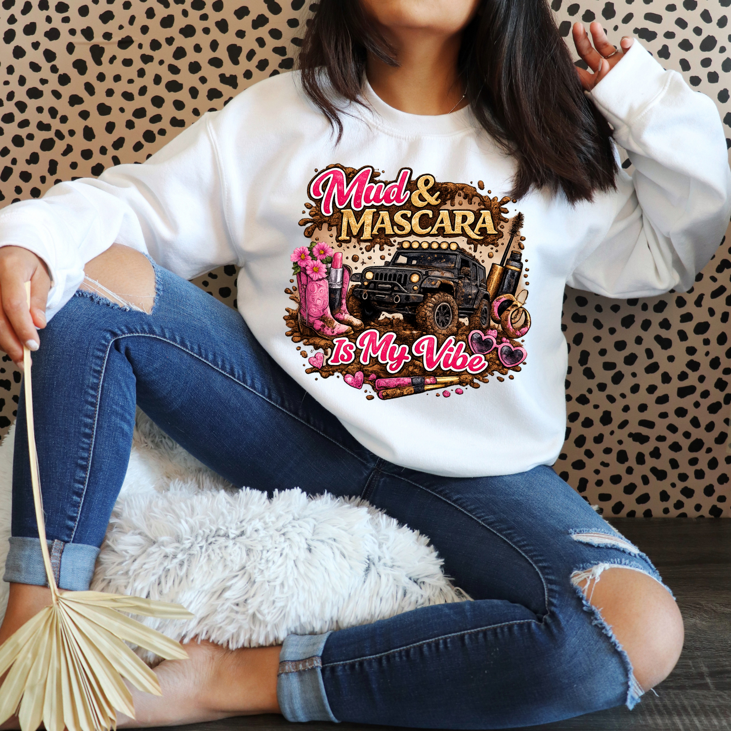 Mud & Mascara is my vibes DTF Transfer