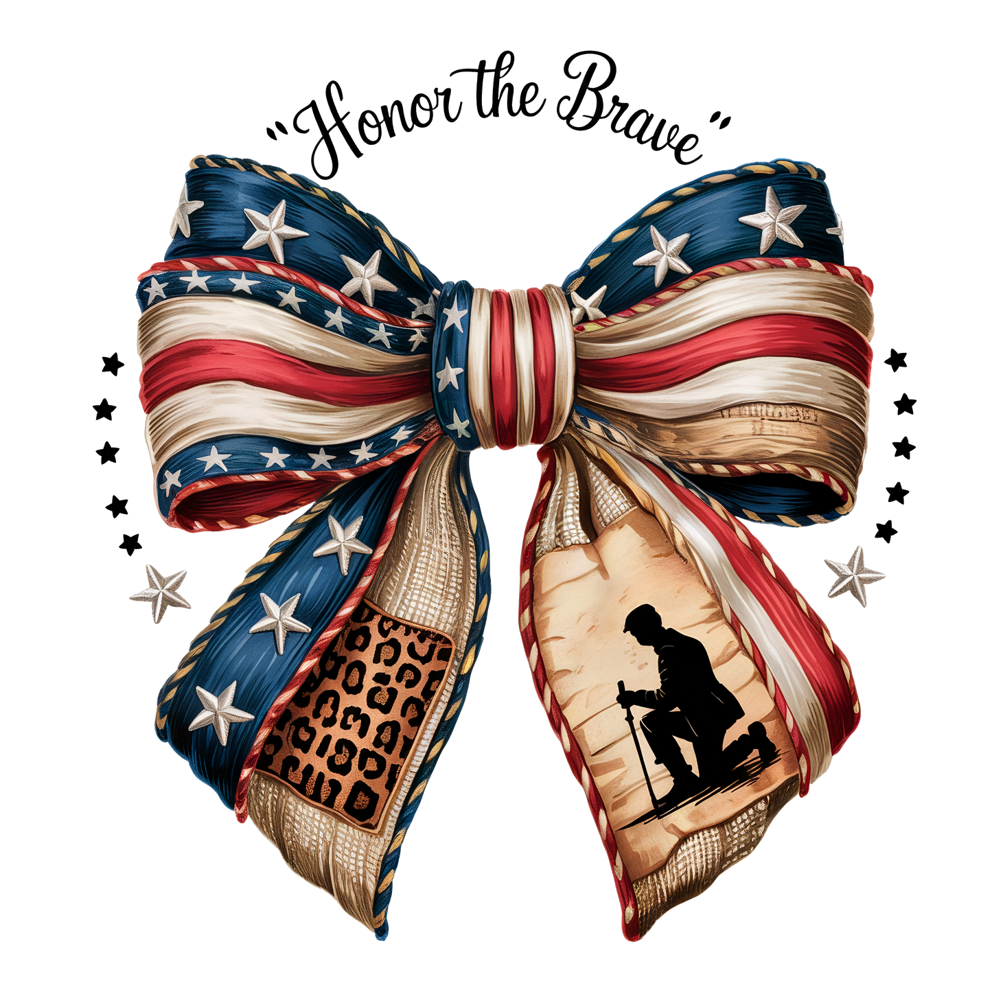 Honor The brave bow DTF Transfer