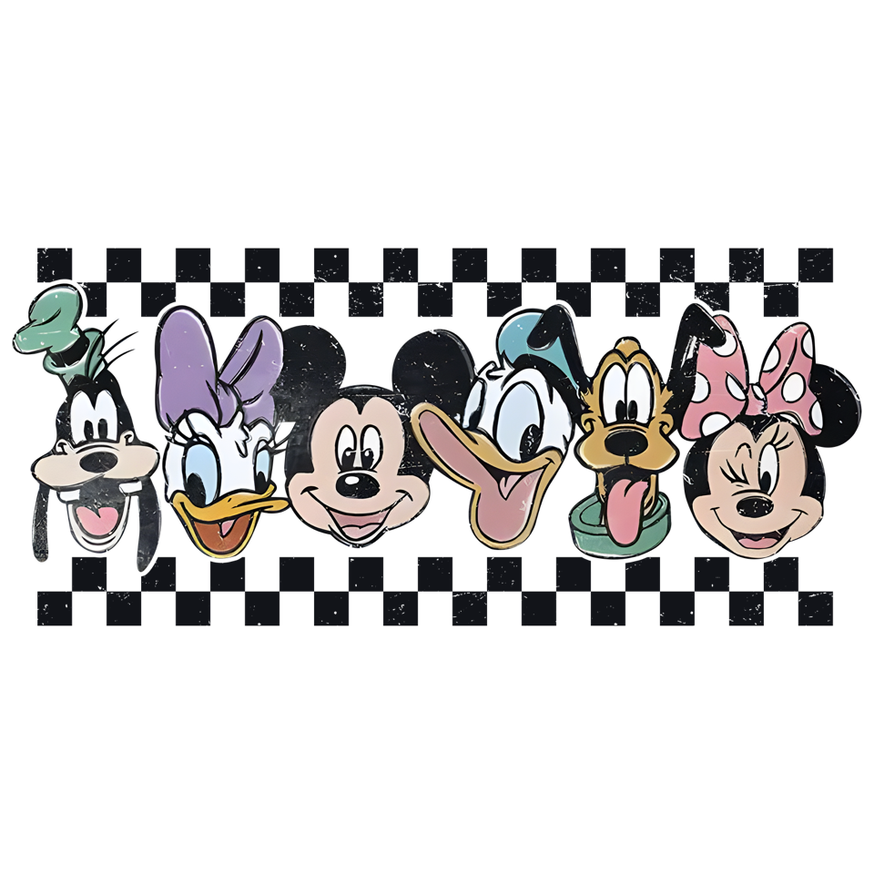 Mickey & Friends DTF Transfer