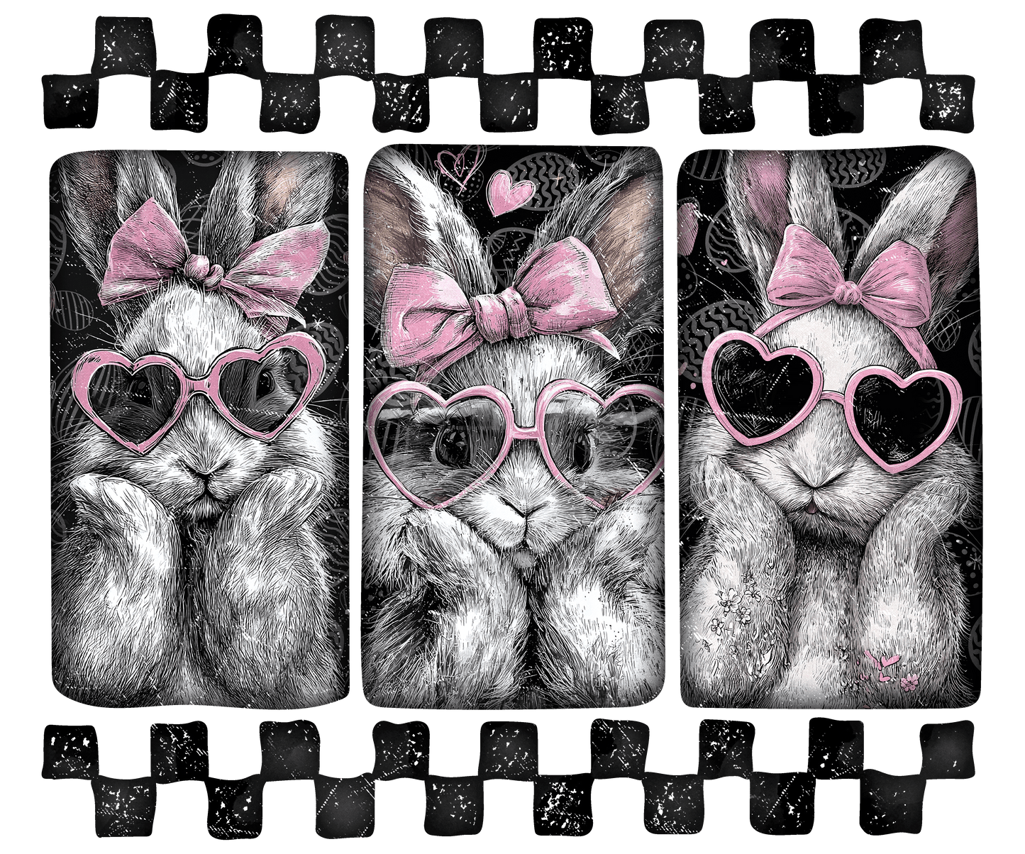 Sassy Bunny DTF Transfer