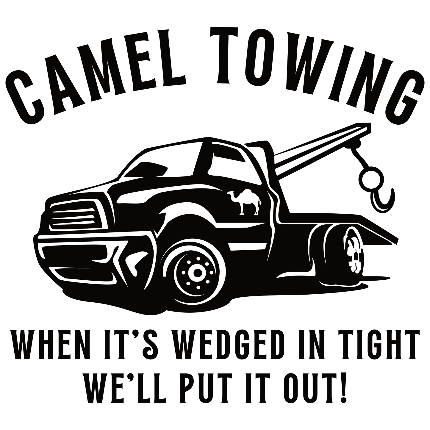 Camel Towing DTF Transfer