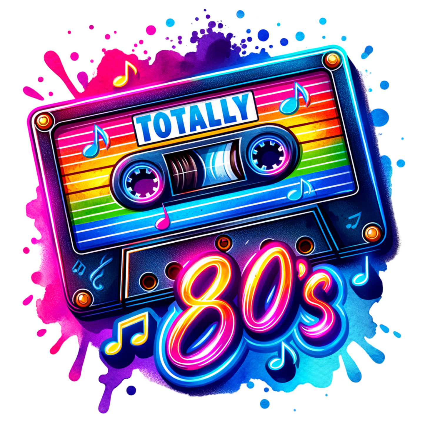 Totally 80's DTF Transfer