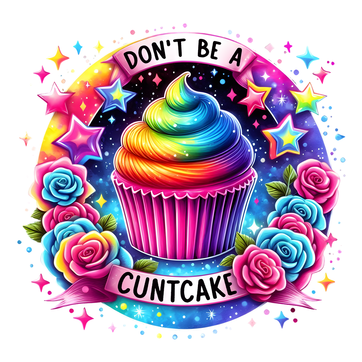 Don't be a C**tCake DTF Transfer