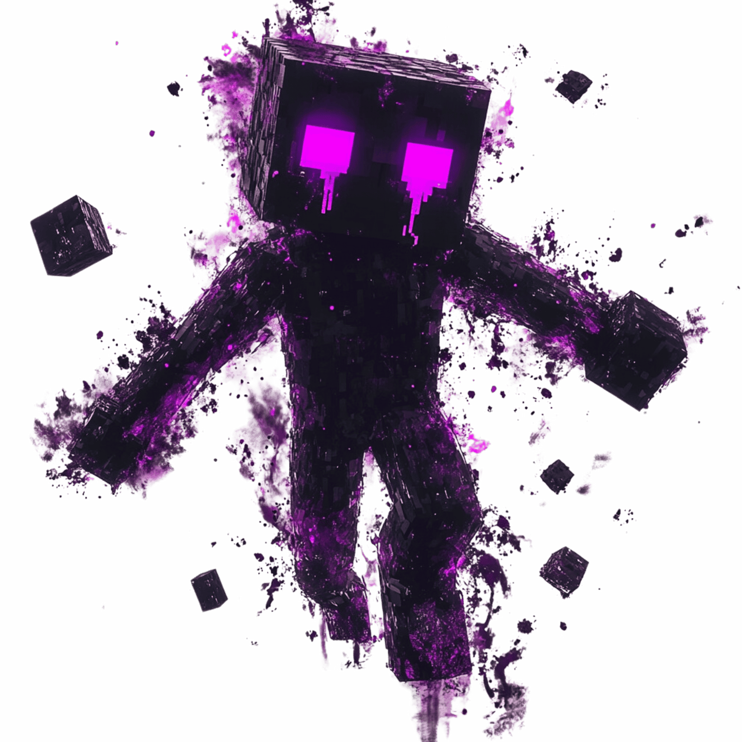 Minecraft Enderman DTF Transfer
