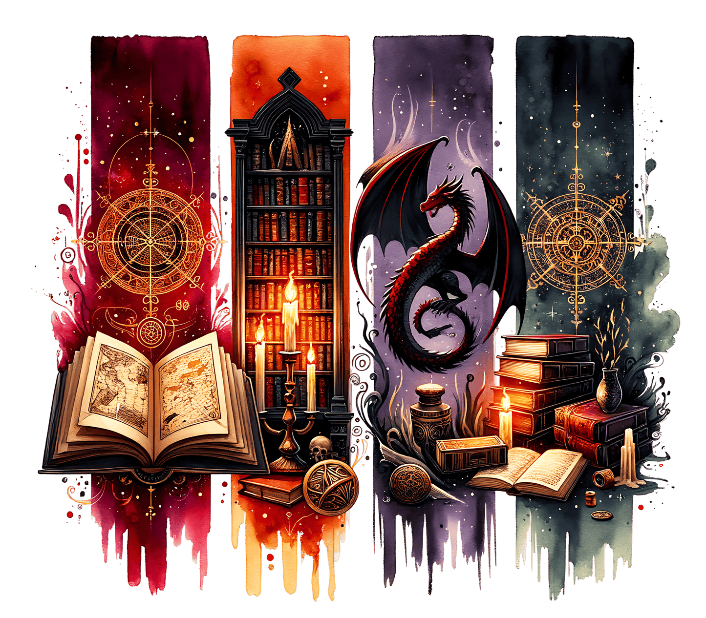 Villian Book Lovers DTF Transfer