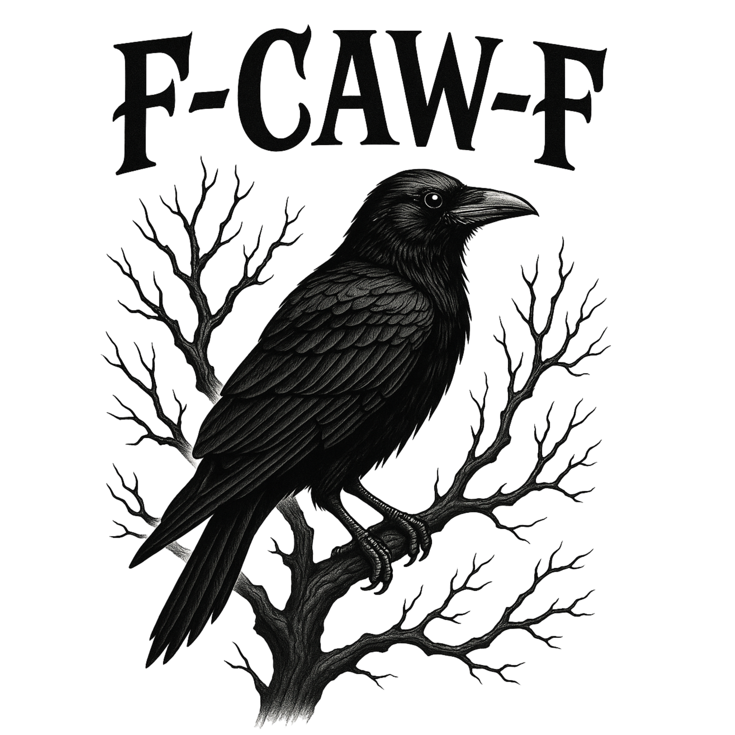 F-Caw-F DTF Transfer