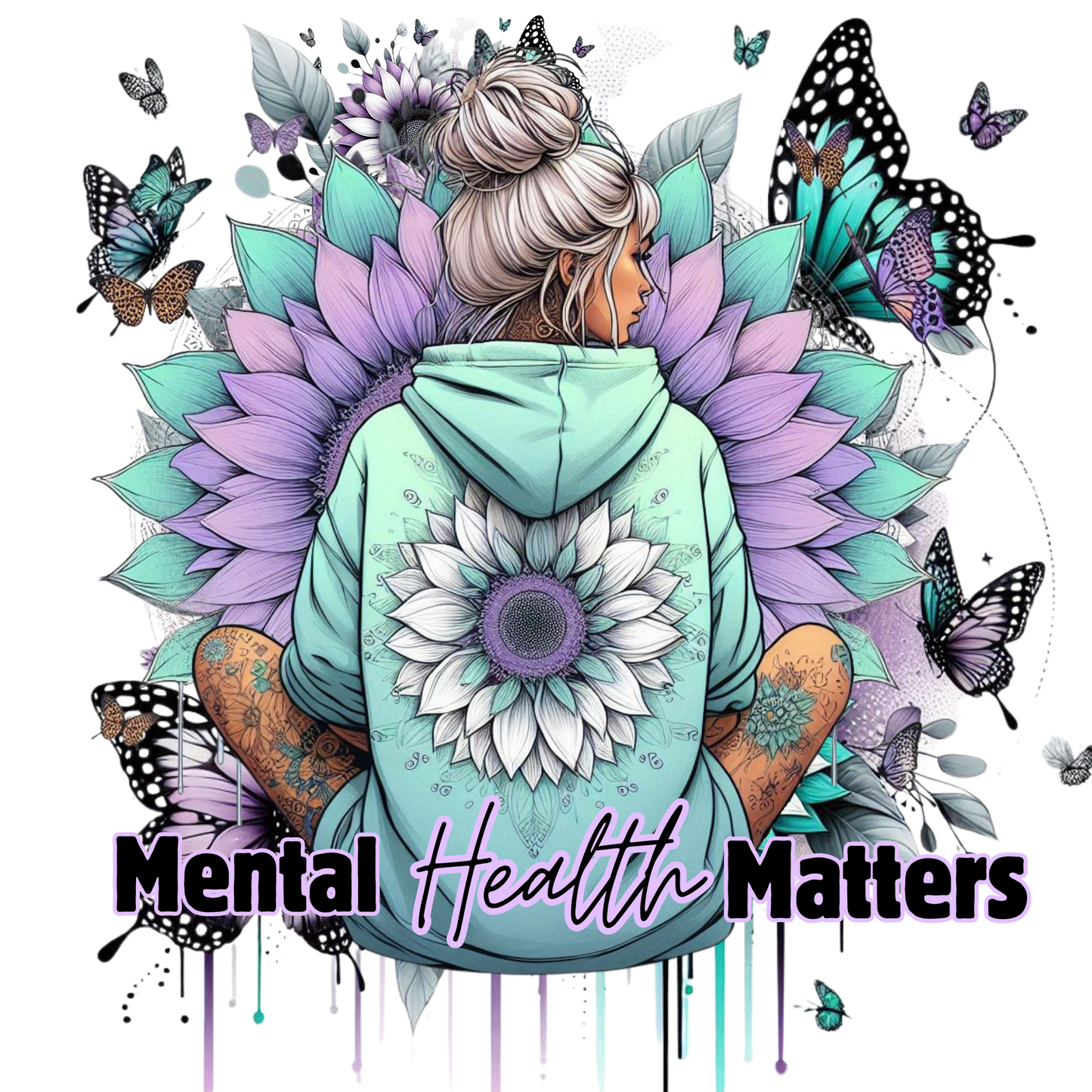 Mental health matters DTF Transfer