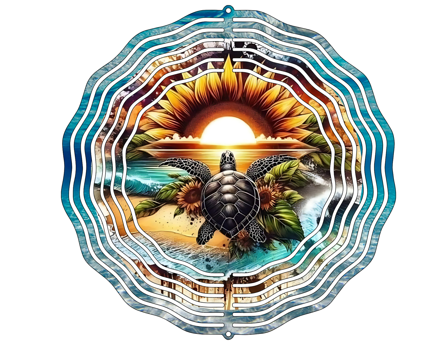 Sea Turtle Wind Spinner