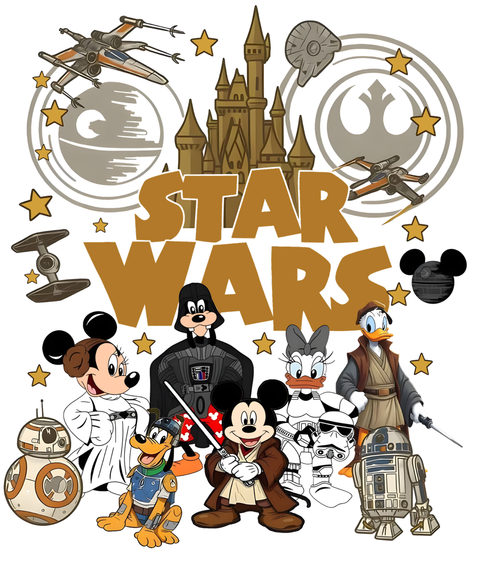 Disney Star Wars DTF Transfer