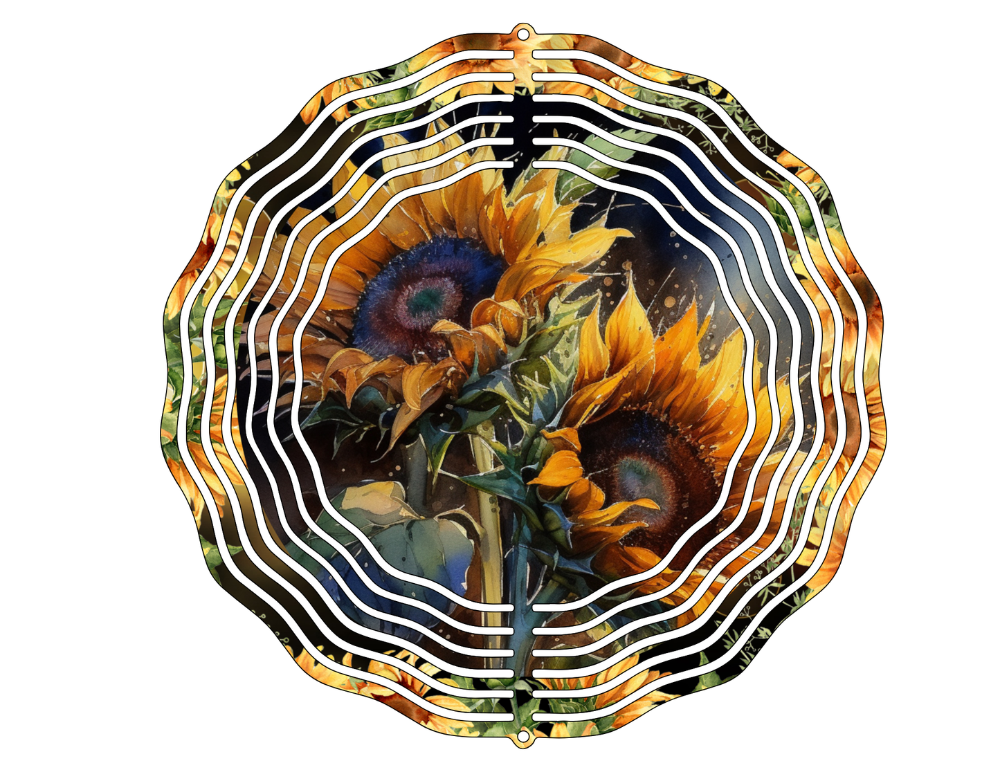 Sunflower Wind Spinner