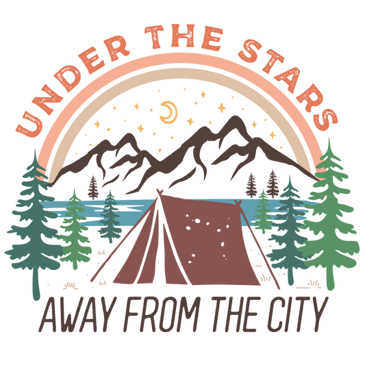 Under the stars DTF Transfer
