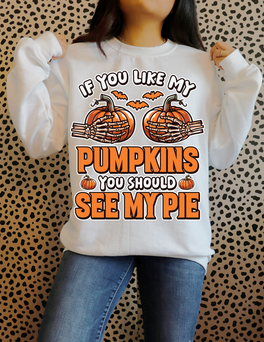 If you don't like my Pumpkins, See my Pie DTF Transfer