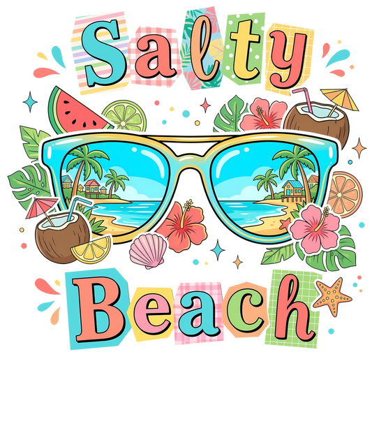 Salty Beach DTF Transfer