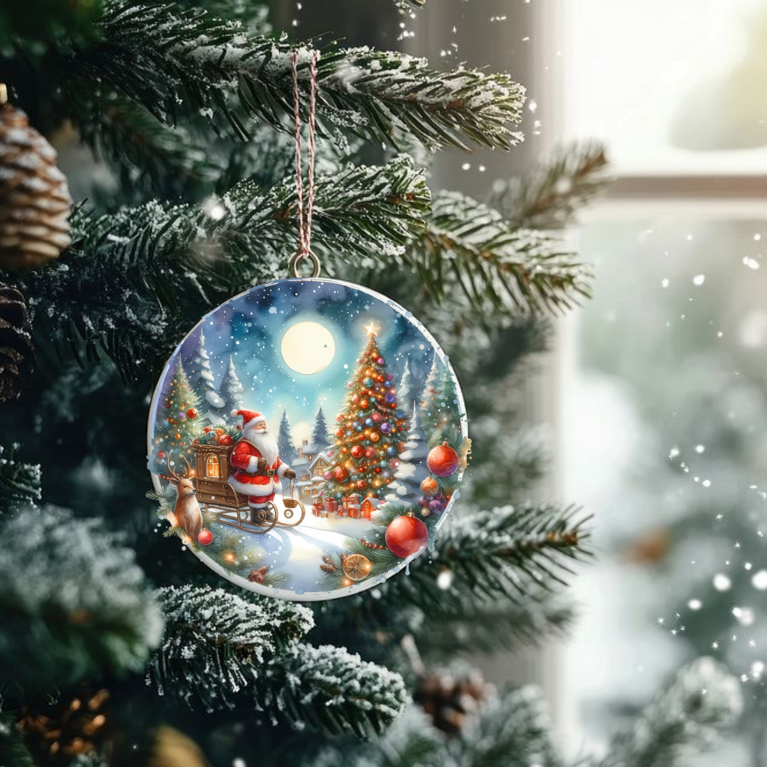 Ceramic Christmas Ornament