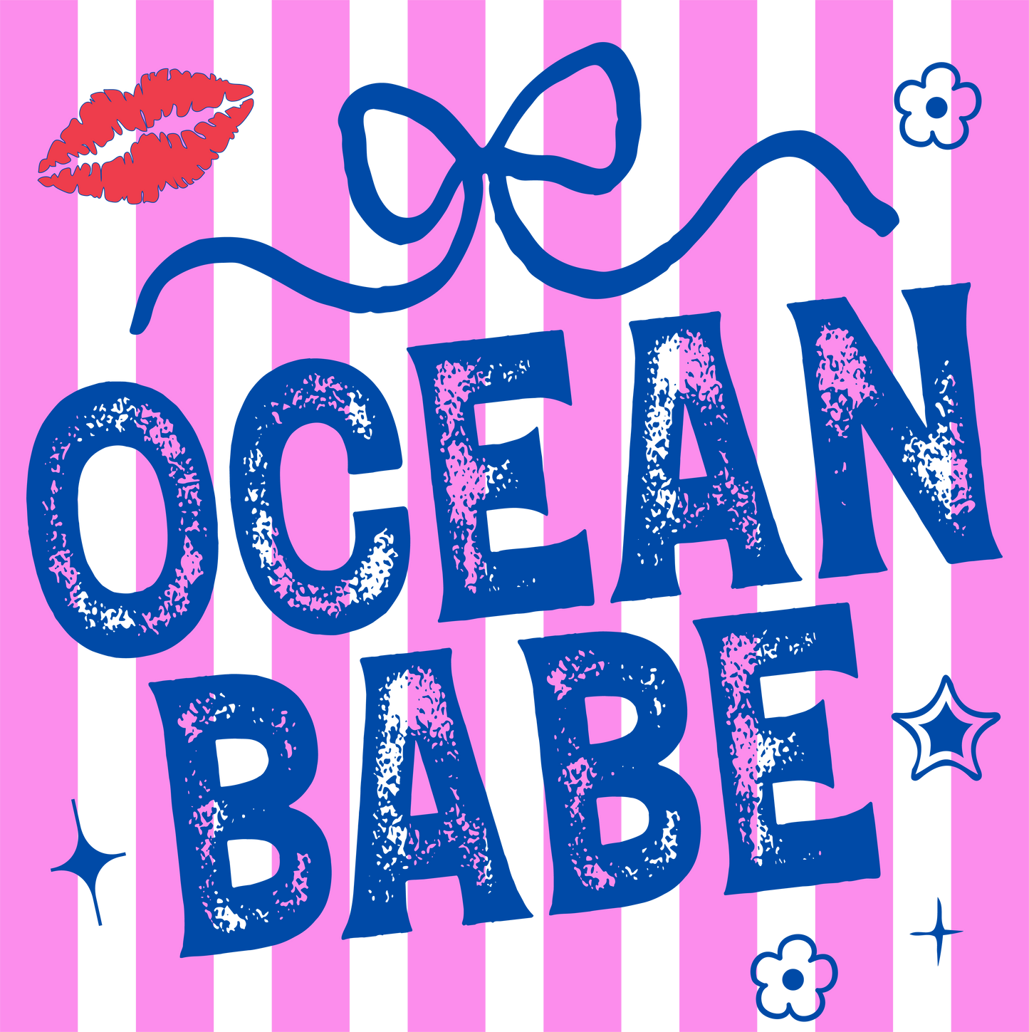 Ocean Babe DTF Transfer