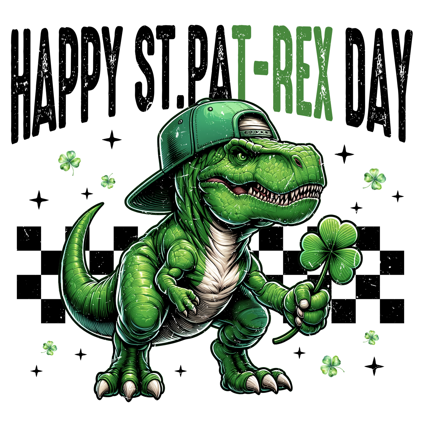 St. Pat-REX Day DTF Transfer
