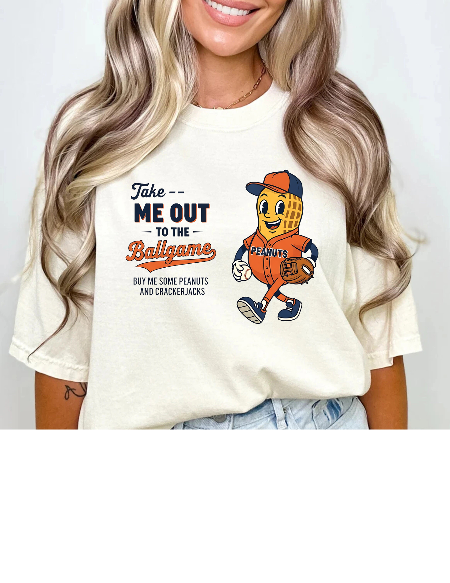 Take me out to the ball game DTF Transfer
