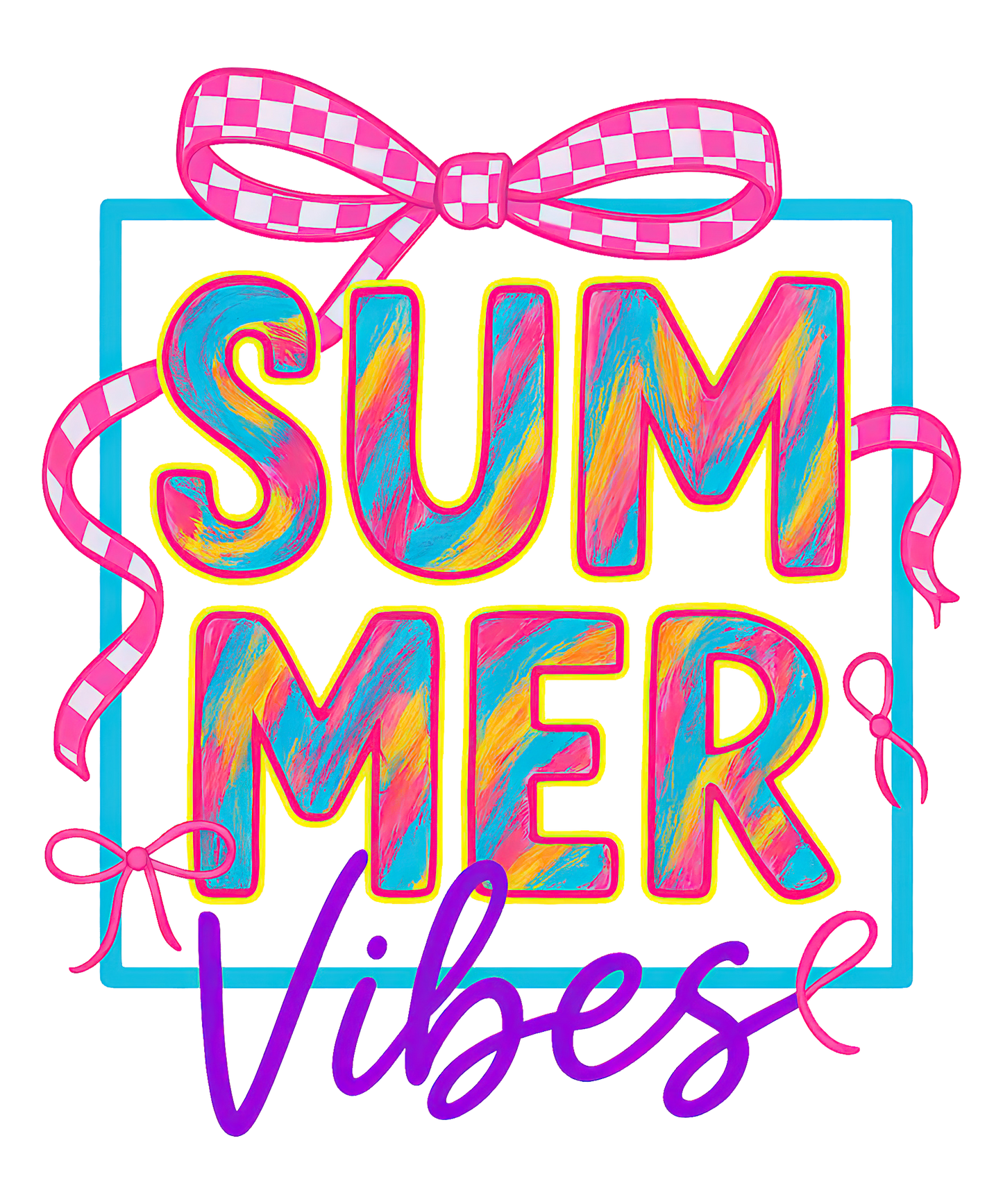 Summer Vibes DTF Transfer