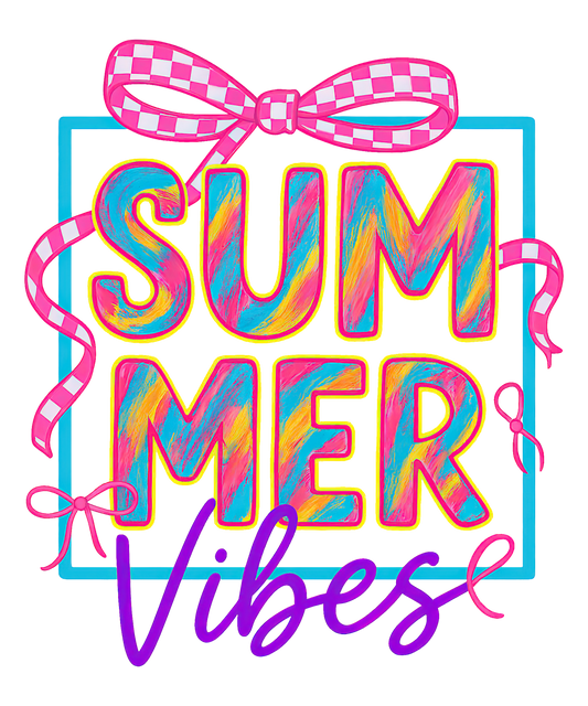 Summer Vibes DTF Transfer