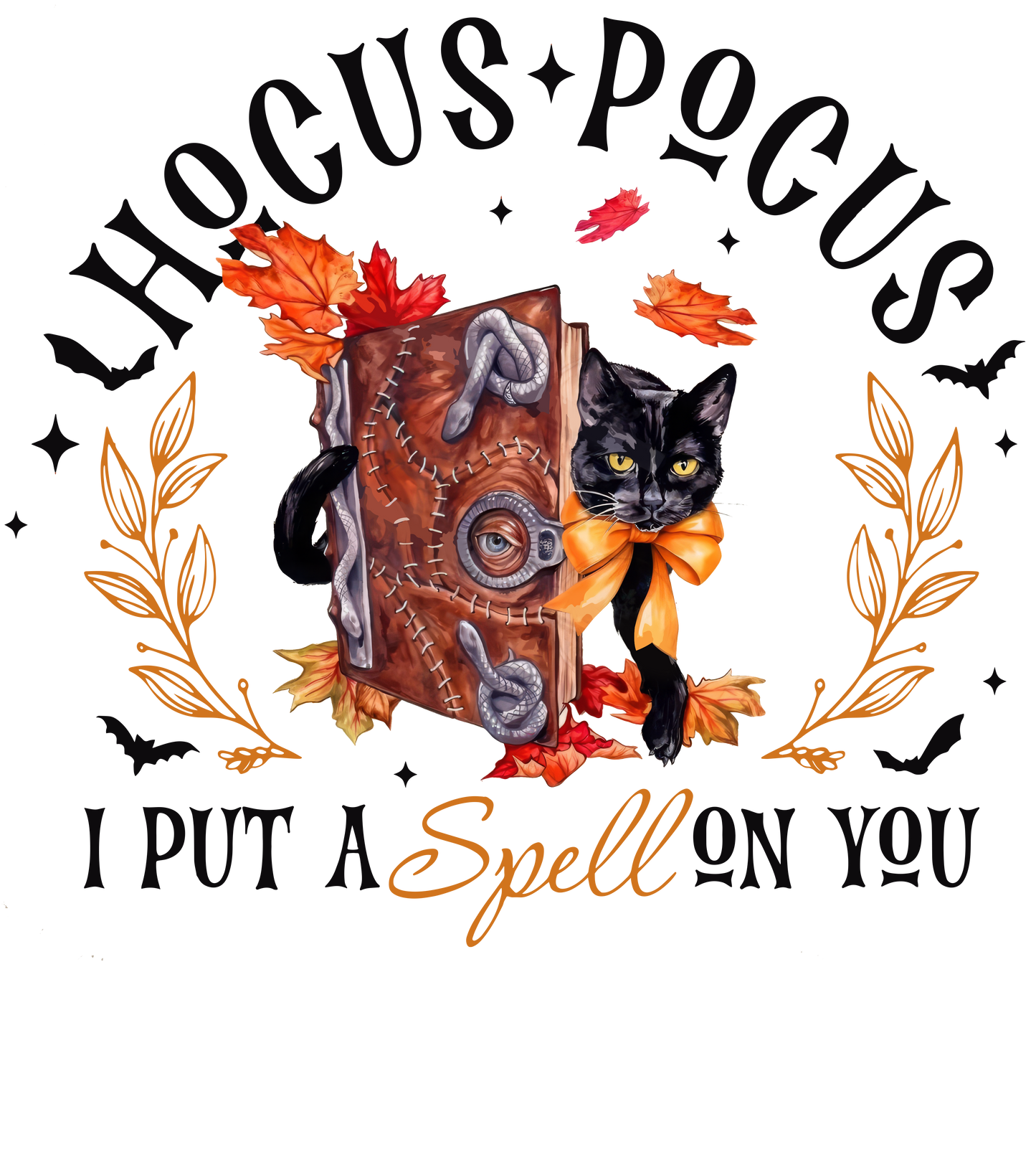 Hocus Pocus I put a spell on you DTF Transfer