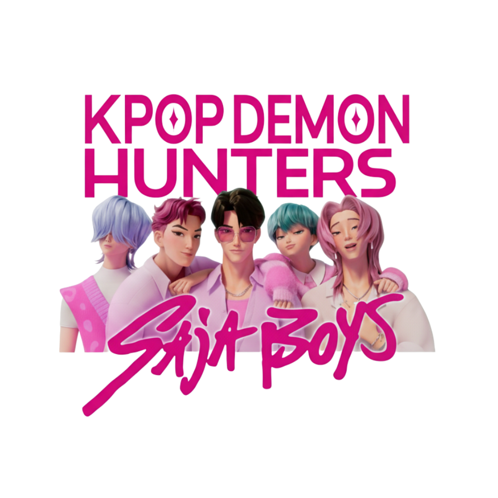 K-Pop Demon Hunters DTF Transfer